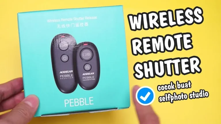 Cara Menyambungkan Remote Shutter Aodelan Pebble Ke Canon Camera