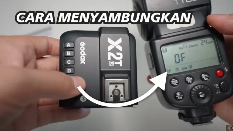 Cara Menyambungkan Trigger X2T ke Flash TT600