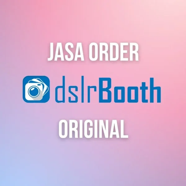 Software dslrBooth Original License 1 Tahun